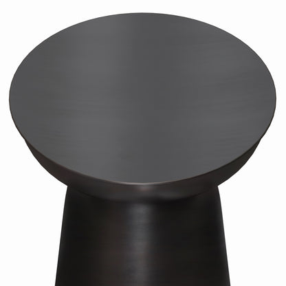 Toby - Metal Accent Table - Antique Copper
