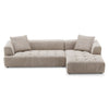Kaynes - Right Sectional Sofa - Mocha