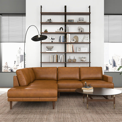 Corbin - Left Facing Sectional Sofa - Tan