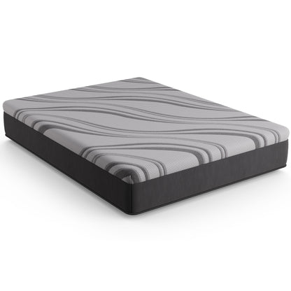 Bib Nl - 12" Full Pro Gel Hybrid Medium - Dark Gray