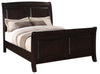 King Bed Transitional - Rich Cappuccino