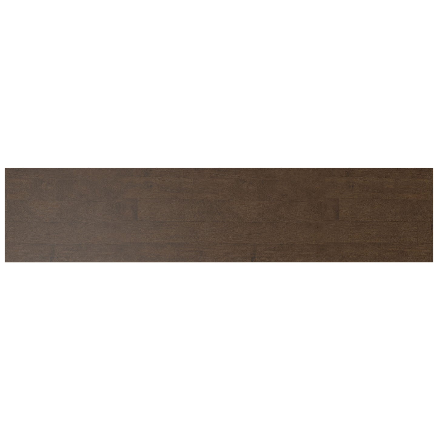 Banting - Low Wide Bookcase - Walnut Brown