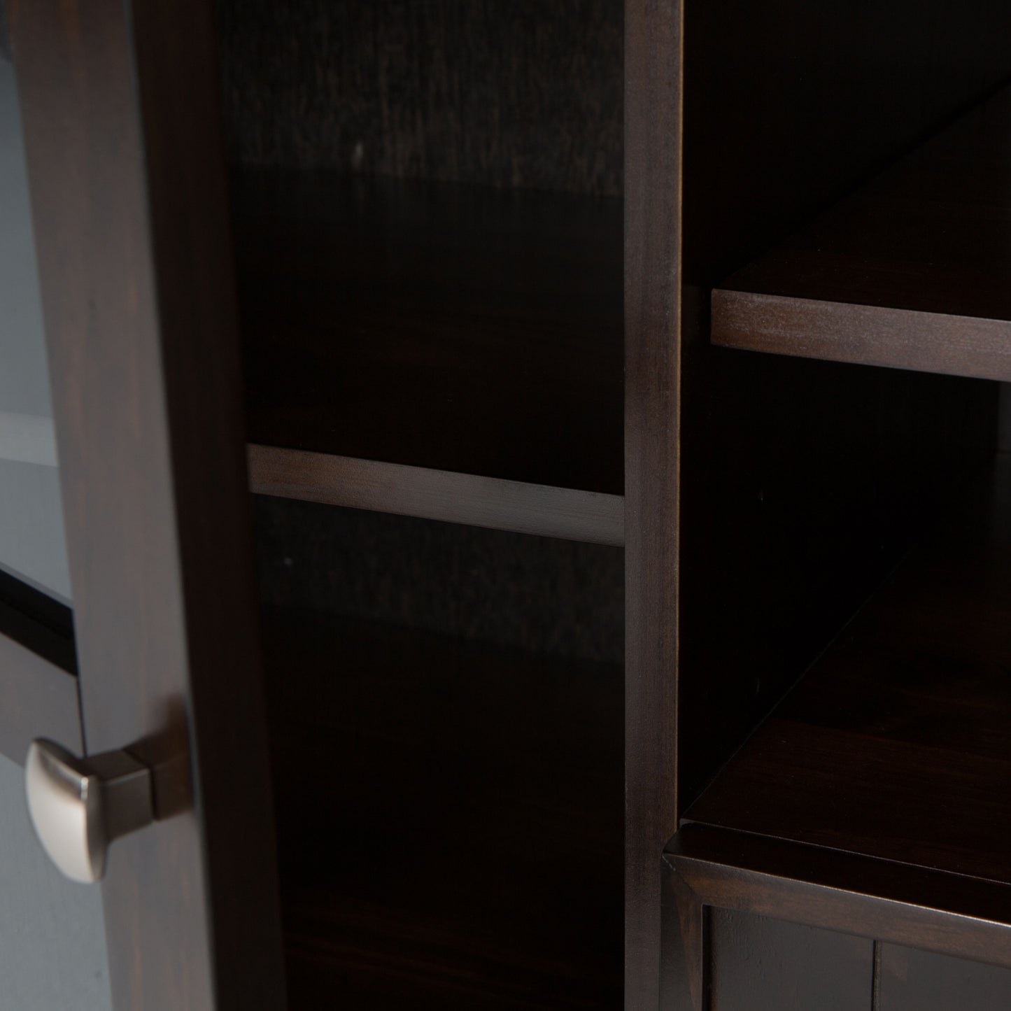 Acadian - TV Media Stand - Brunette Brown
