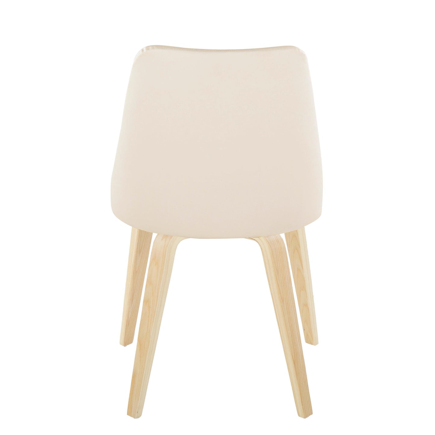 Giovanni - Contemporary / Dining Chair (Set of 2) - Natural / Cream