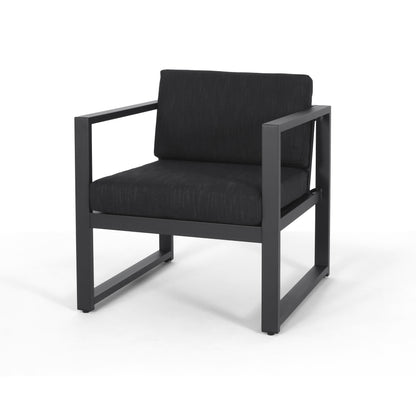 Navan - Club Chair - Dark Gray