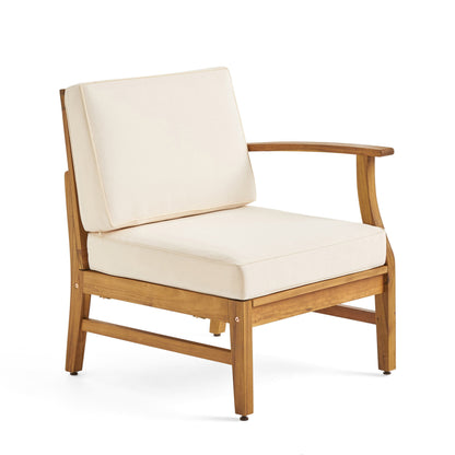 Perla - 3 Seater Sofa And Table Set - Cream