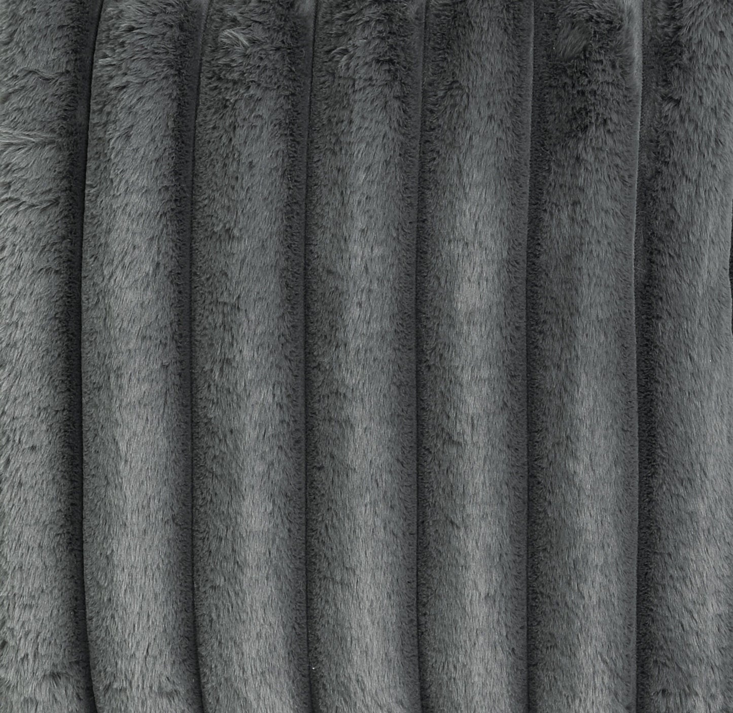 Sky Luxe - Minky Gunmetal Memory Foam Lounger - Gray