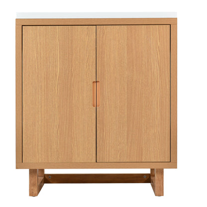 Bathroom Vanity Set With Sink, Combo Cabinet, Bathroom Storage Cabinet, Solid Wood Frame - Burly Wood