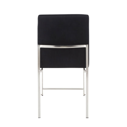 Fuji - High Back Dining Chair (Set of 2) - Black