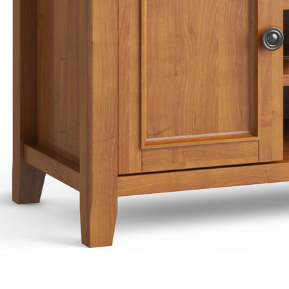 Amherst - TV Media Stand - Light Golden Brown