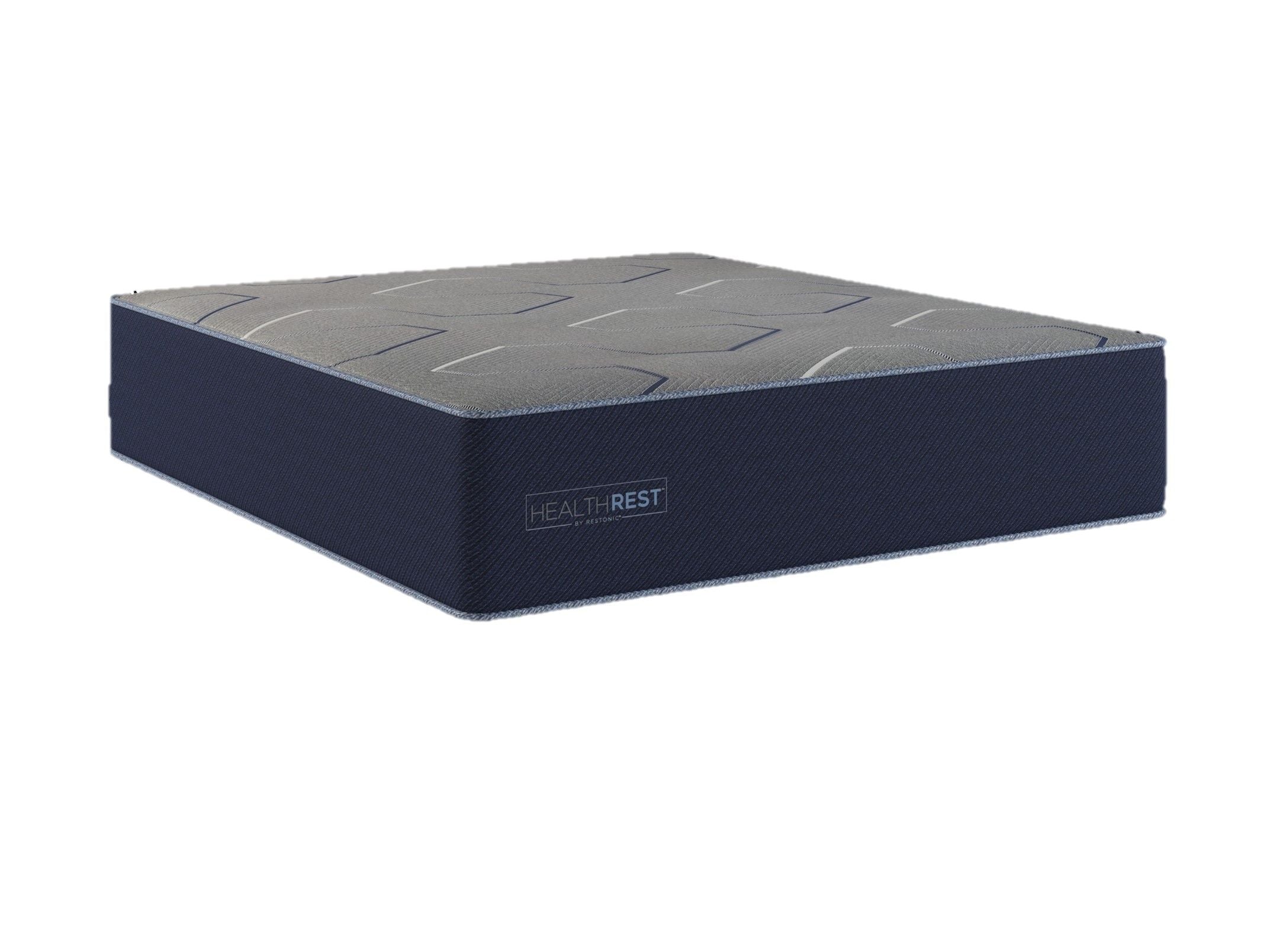 HealthRest - King PolarBreeze Plush - Navy Blue
