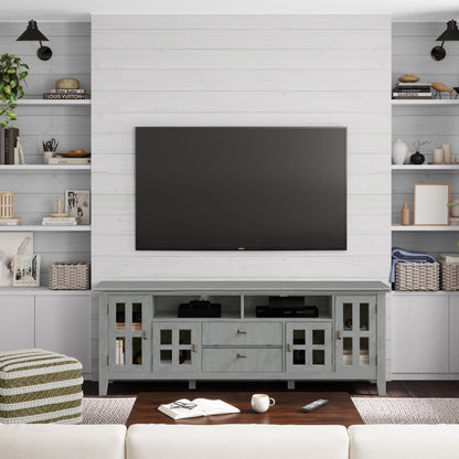 Artisan - TV Media Stand - Fog Gray