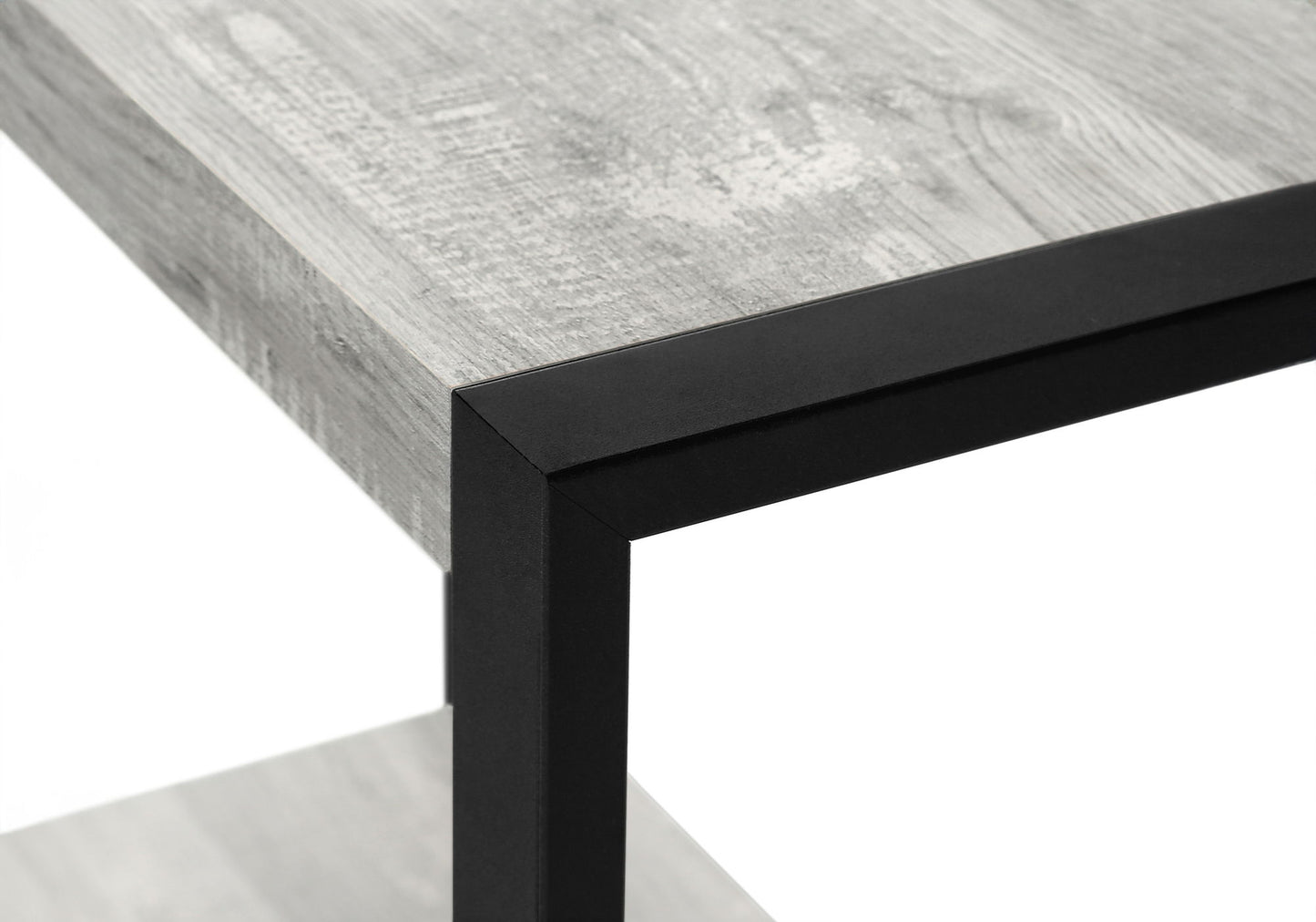 Accent Table, Side Industrial - Gray