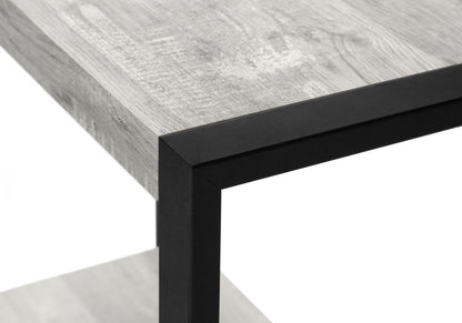 Accent Table, Side Industrial - Gray