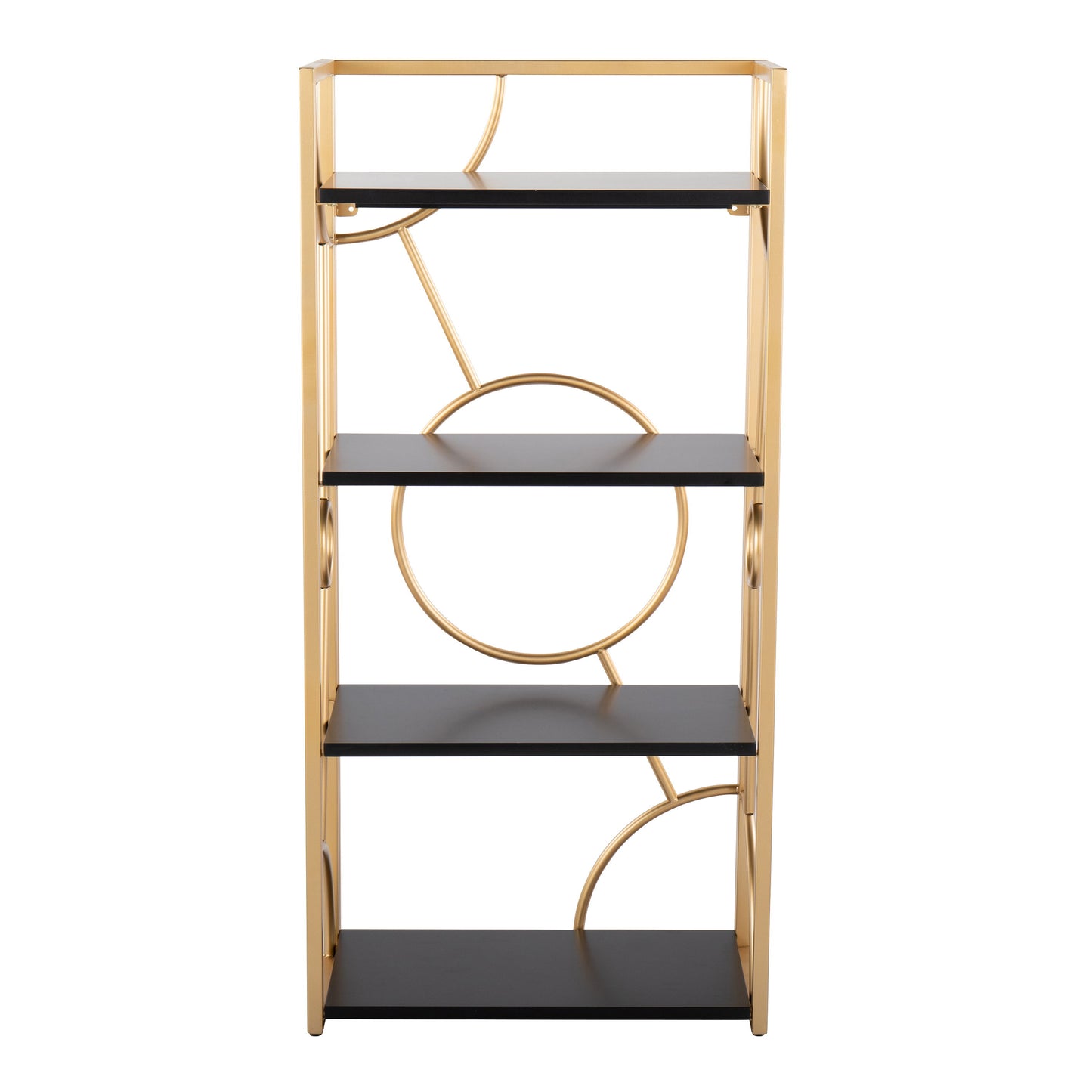 Constellation - Contemporary Bookcase - Gold / Black