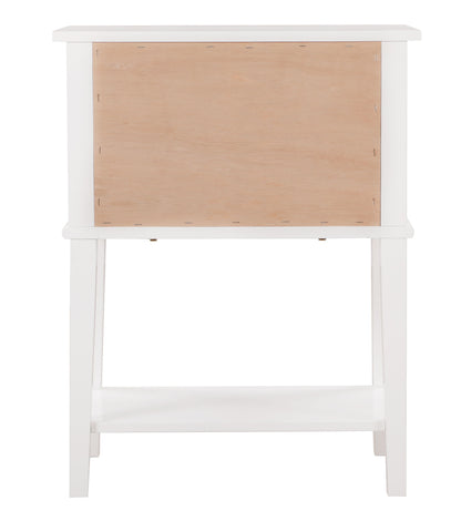 Newton - Stylish Contemporary Nightstand - White