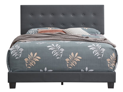 Caldwell - Queen Bed - Dark Gray