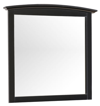 Elegant Wall Mirror - Black