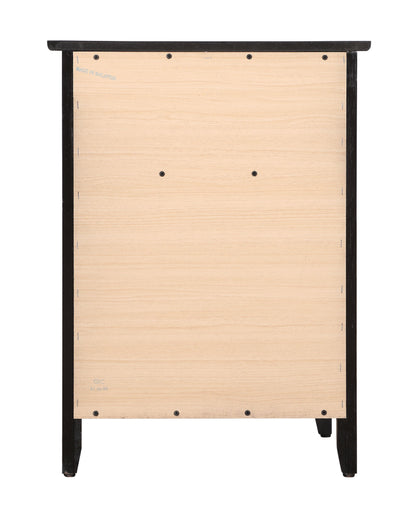 Izzy - Nightstand For Modern Spaces - Black