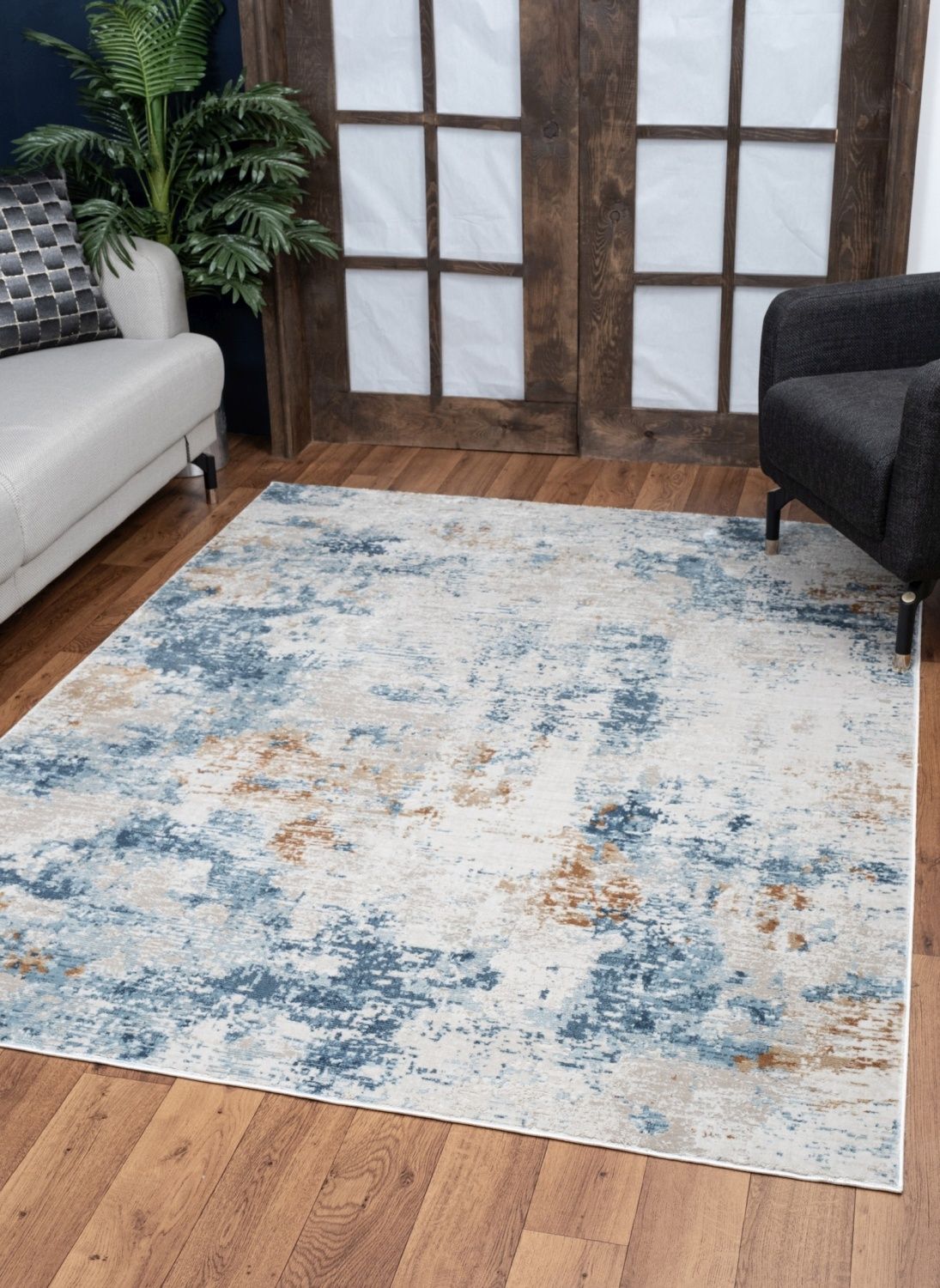 Elegance - 7'10" X 10'3" Area Rug - Multi Beige