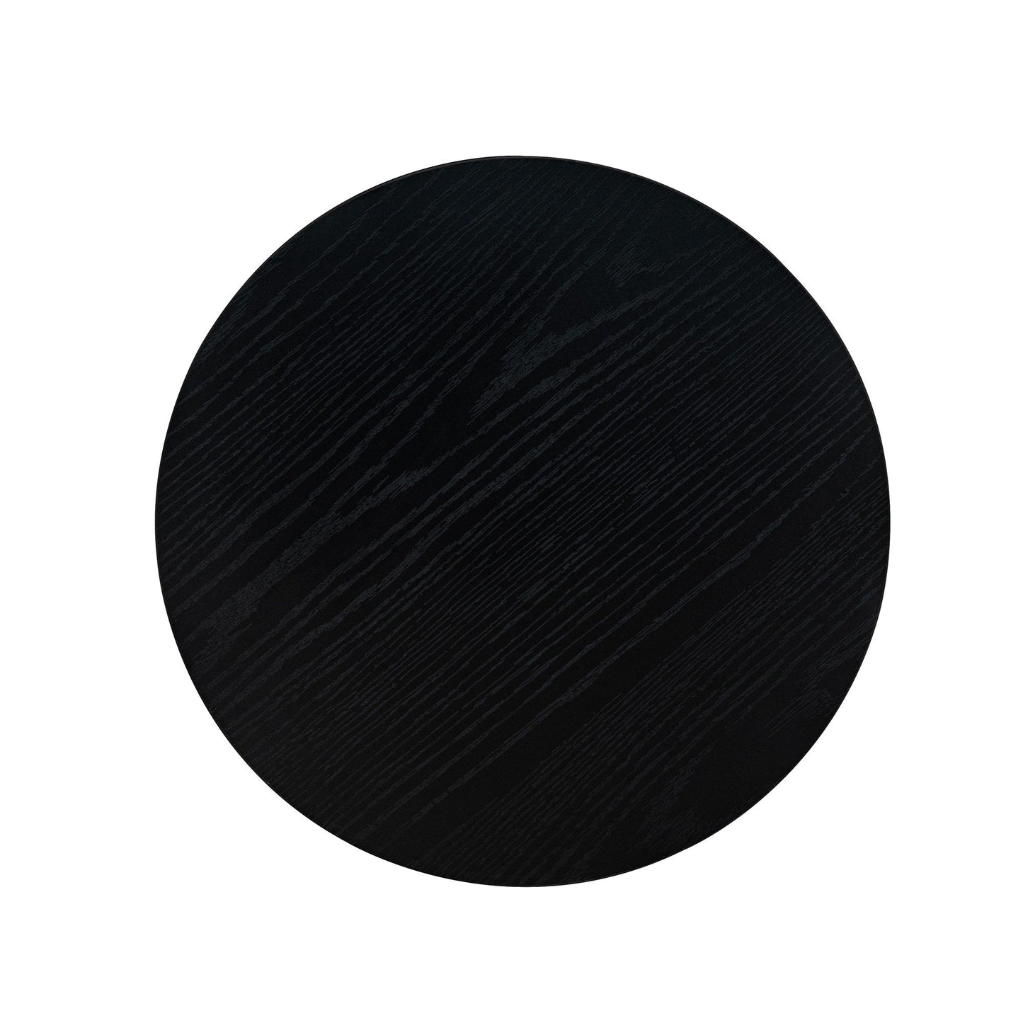 Coffee Table (Set of 2), Round Coffee Table, Modern Side Tables Accent End Table For Living Room - Black