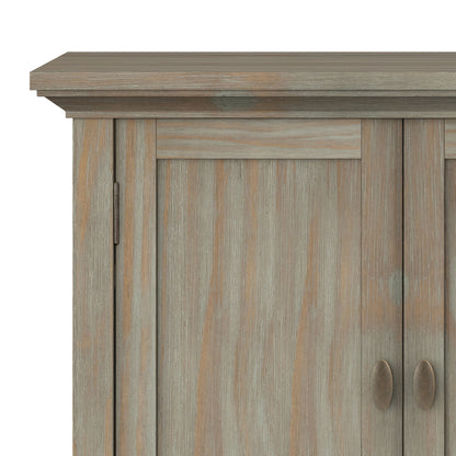 Redmond - Low Storage Cabinet - Distressed Gray