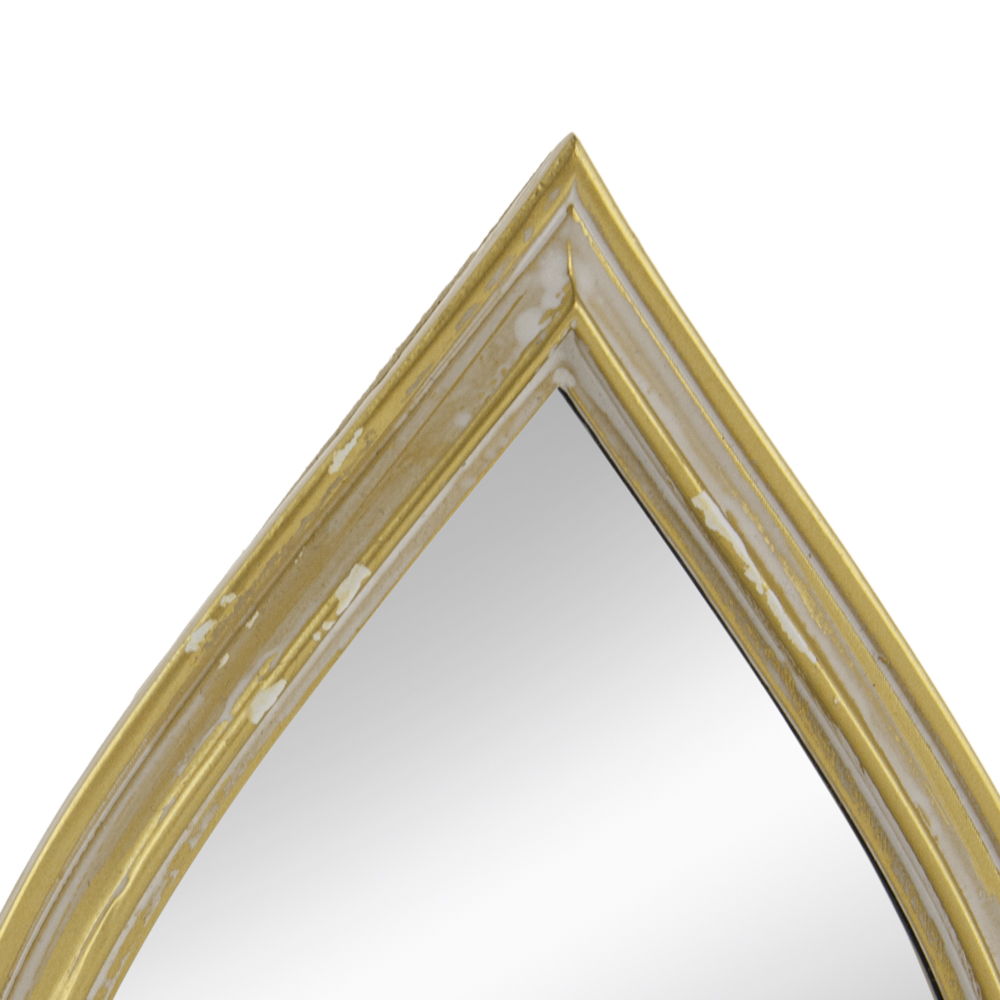 Small Decorative Mirror For Wall Decor - Antique Gold