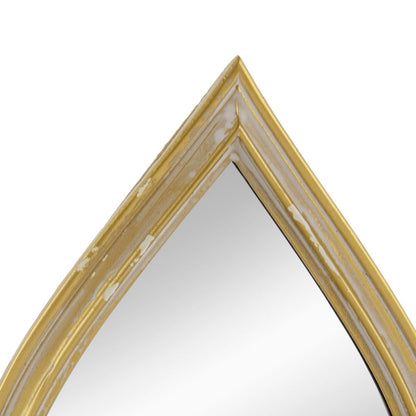 Small Decorative Mirror For Wall Decor - Antique Gold