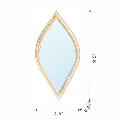 Small Decorative Mirror For Wall Decor - Antique Gold