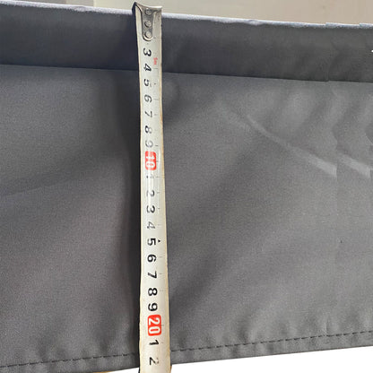 Replacement Canopy Top Fabric For 10X10 Ft Outdoor Patio Retractable Pergola Sunshelter Pergola Canopy - Gray