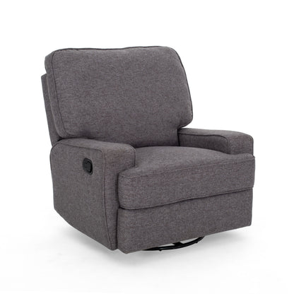 Wide Manual Standard Recliner - Charcoal