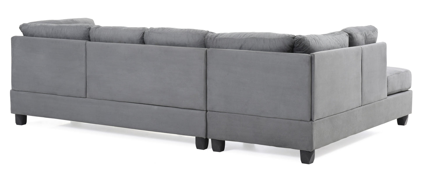 Malone - Versatile Sectional - Gray