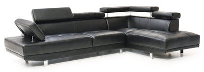 Riveredge - Sectional - Black