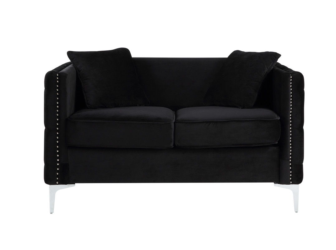 Bayberry - Sofa Loveseat Living Room Set - Black