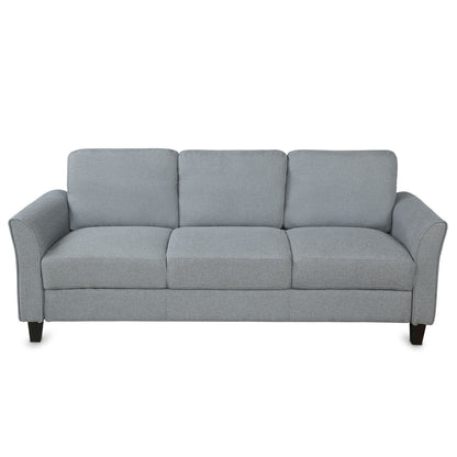 3 Seat Sofa Living Room Sofa - Gray