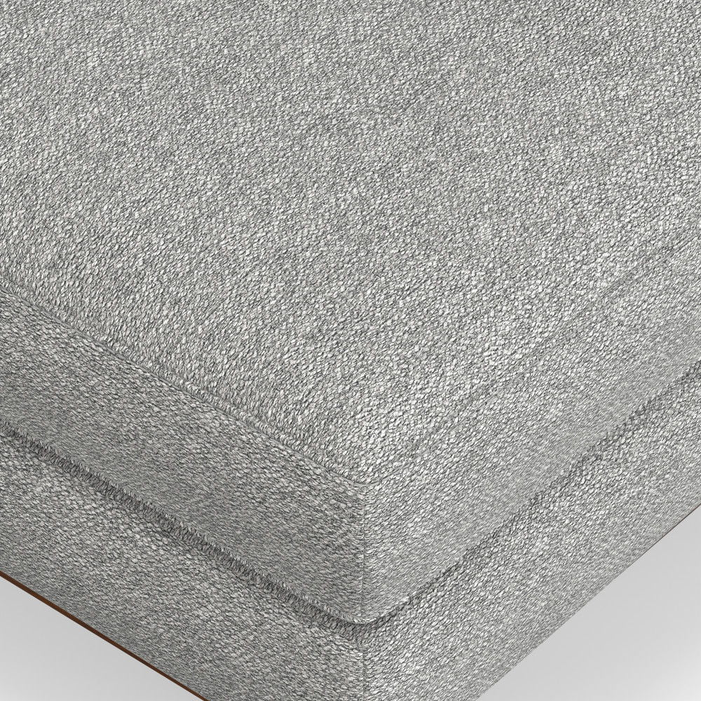 Morrison - Upholstered Sofa And Ottoman Set - Mist Gray