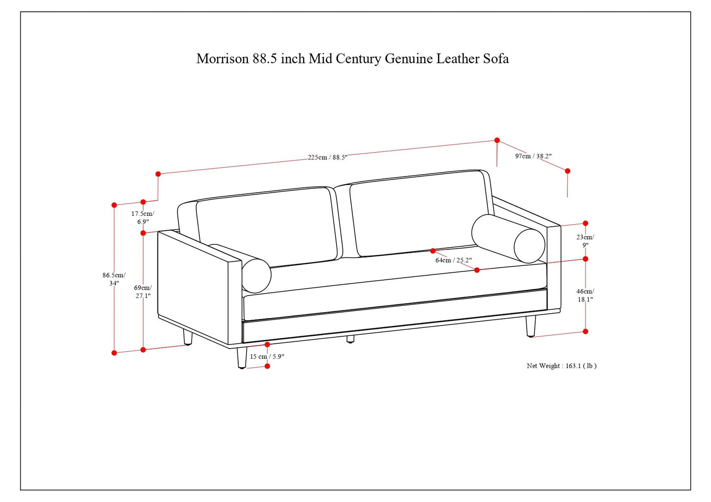 Morrison - Sofa - Sienna
