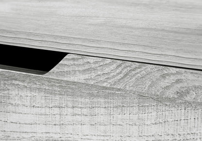 Computer Desk For Home Office, Laptop, 2 Storage Drawers, Contemporary And Modern - Gray