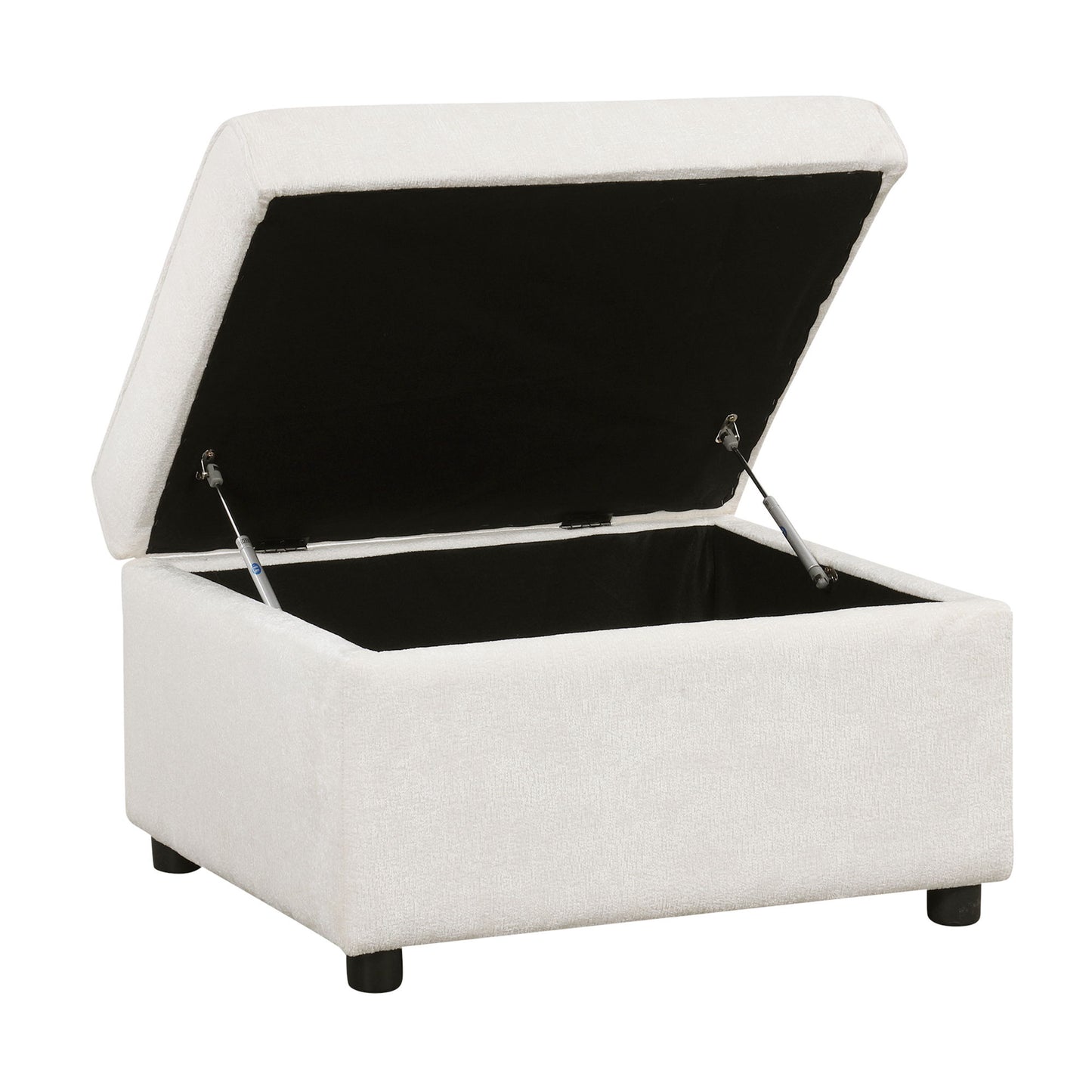 Sectional Sofa Pull-Out Sofa Bed Sleeper With A Storage Ottoman, Three Pillows And Charging Devices For Living Room - Cream