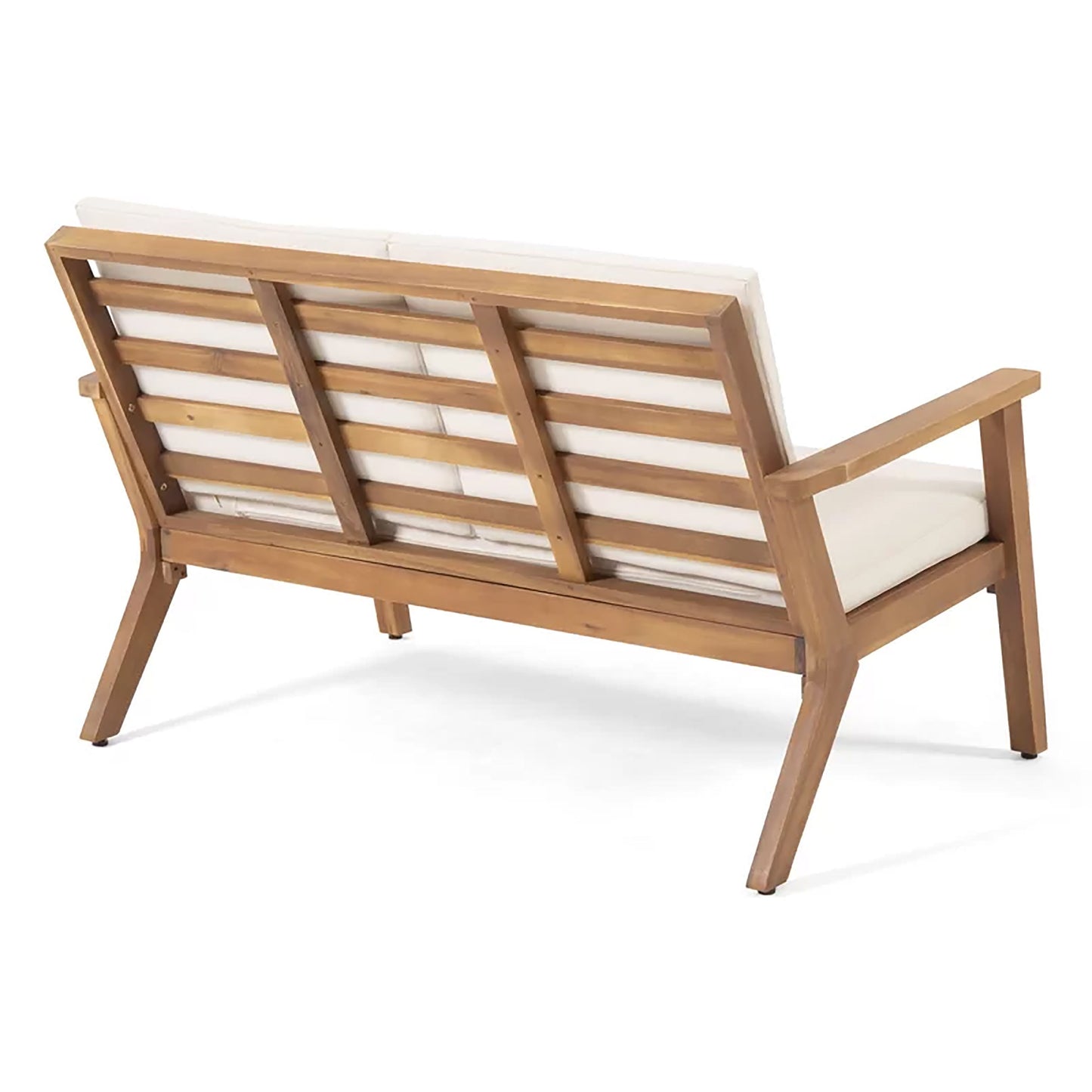 Avacyn - Outdoor 4 Seater Chat Set With Cushions - Natural / Cream