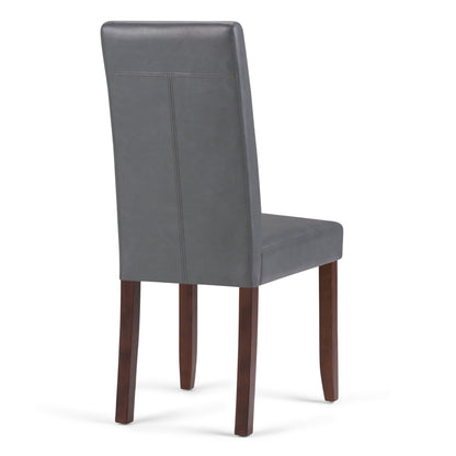 Acadian - Parson Dining Chair (Set of 2) - Stone Gray