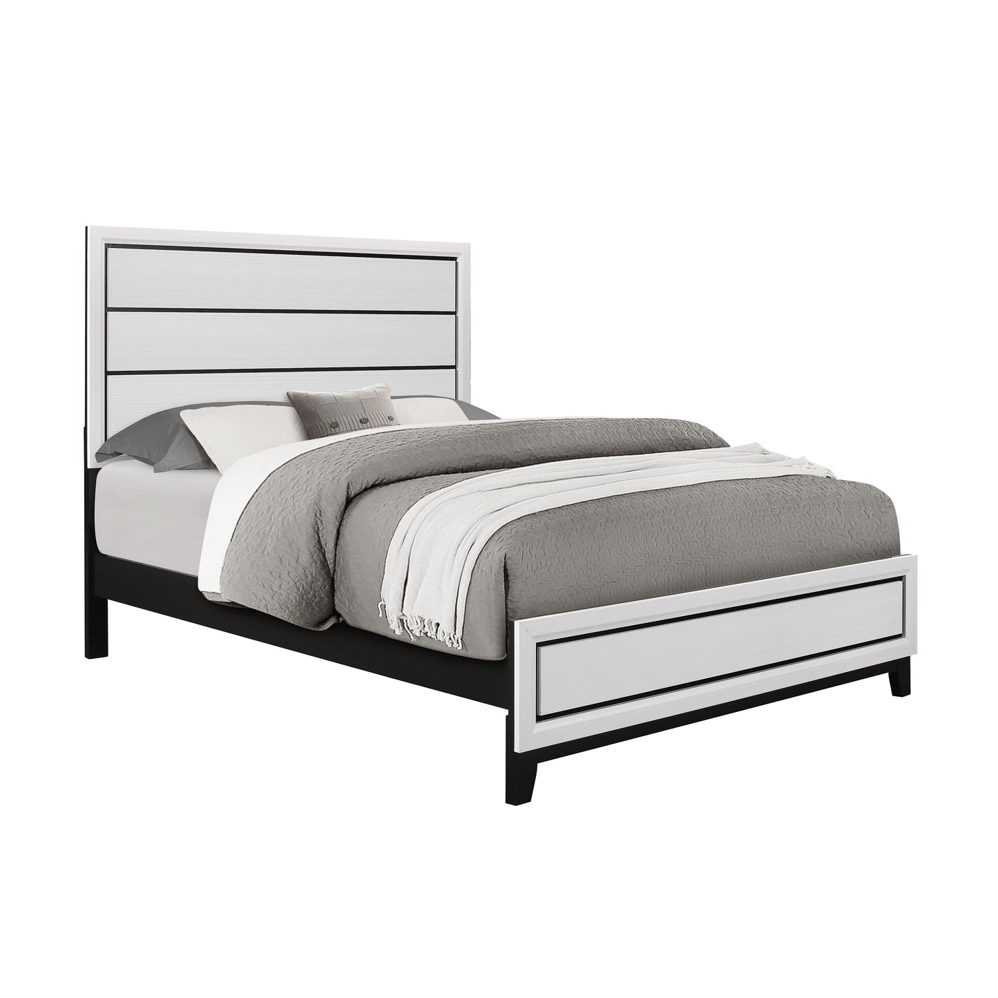 Mirage - Queen Bed - White