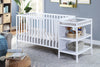 Palmer - 3 In 1 Convertible Crib, Changer Combo - White