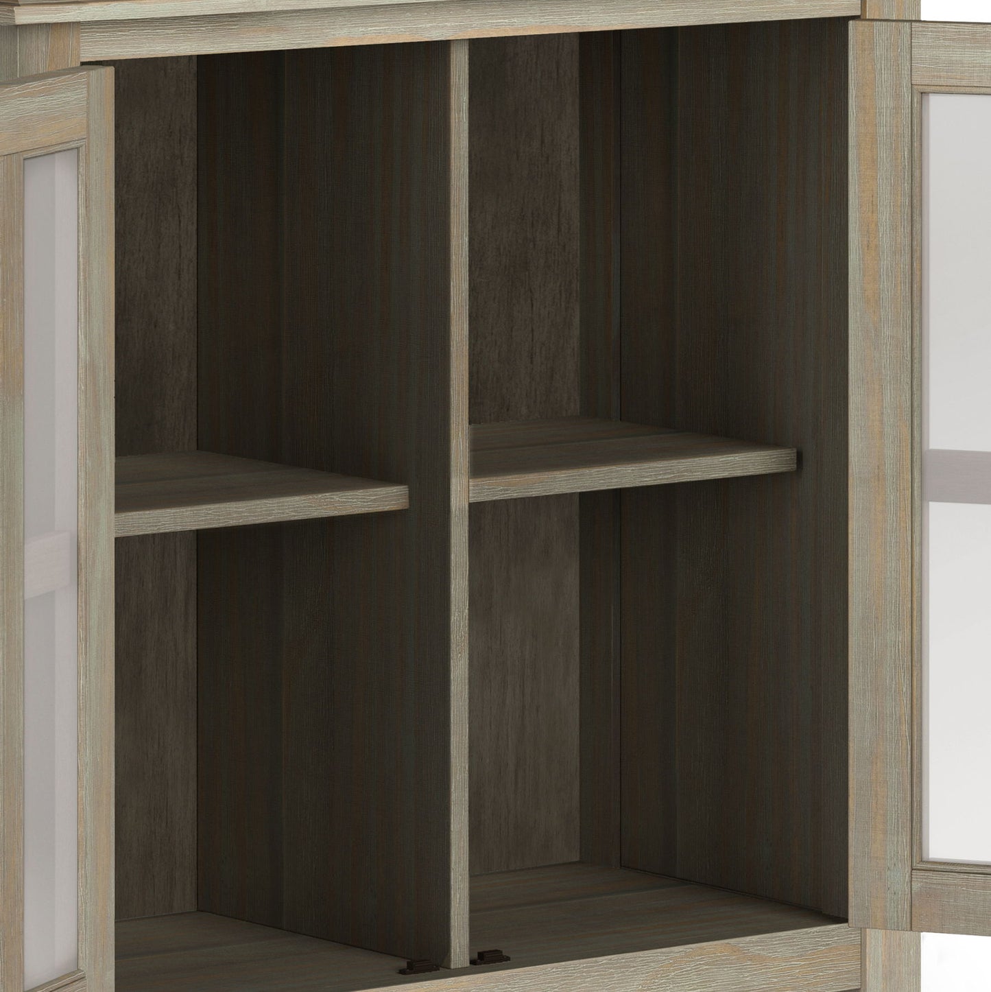 Artisan - Low Storage Cabinet - Distressed Gray