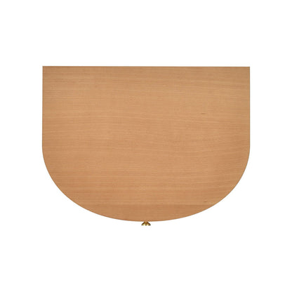 Valentine - 2 Drawer Storage Side Table - Natural Brown Beech