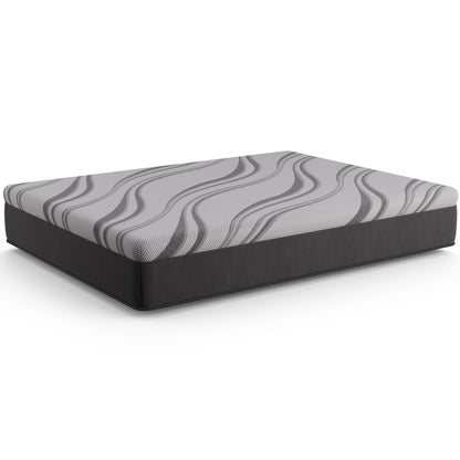 Bib Nl - 12" Eastern King Pro Gel Hybrid Medium - Dark Gray
