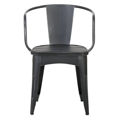 Yearn - 3 Piece Bistro Set With Table And 2 Chairs - Black