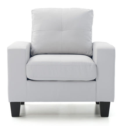 Club Chair For Cozy Spaces - White