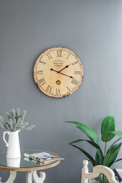 Wall Clock - Beige