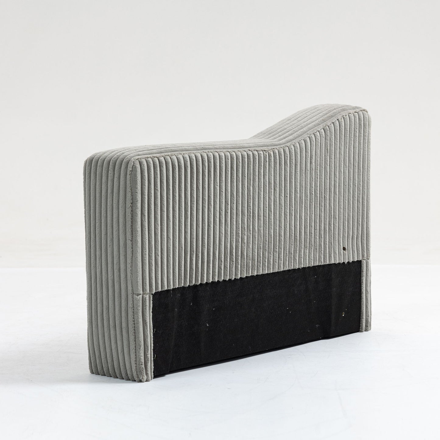 Modular Sofa Single Armrest Backrest Module For Modular Sectional Sofa Couch Side Armrest - Gray
